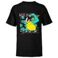 thumbnail image 1 of Disney The Jungle Book King King Louie 55th Anniversary - Short Sleeve T-Shirt for Kids - Customized-Black, 1 of 5