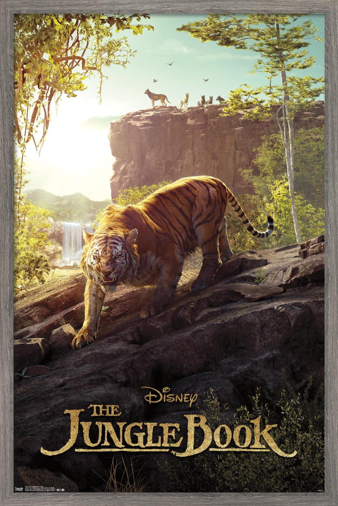 Disney The Jungle Book Tiger Wall Poster, x 34
