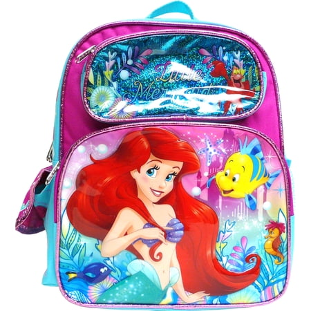 Disney The LIttle Mermaid Ariel 12" Toddler Backpack