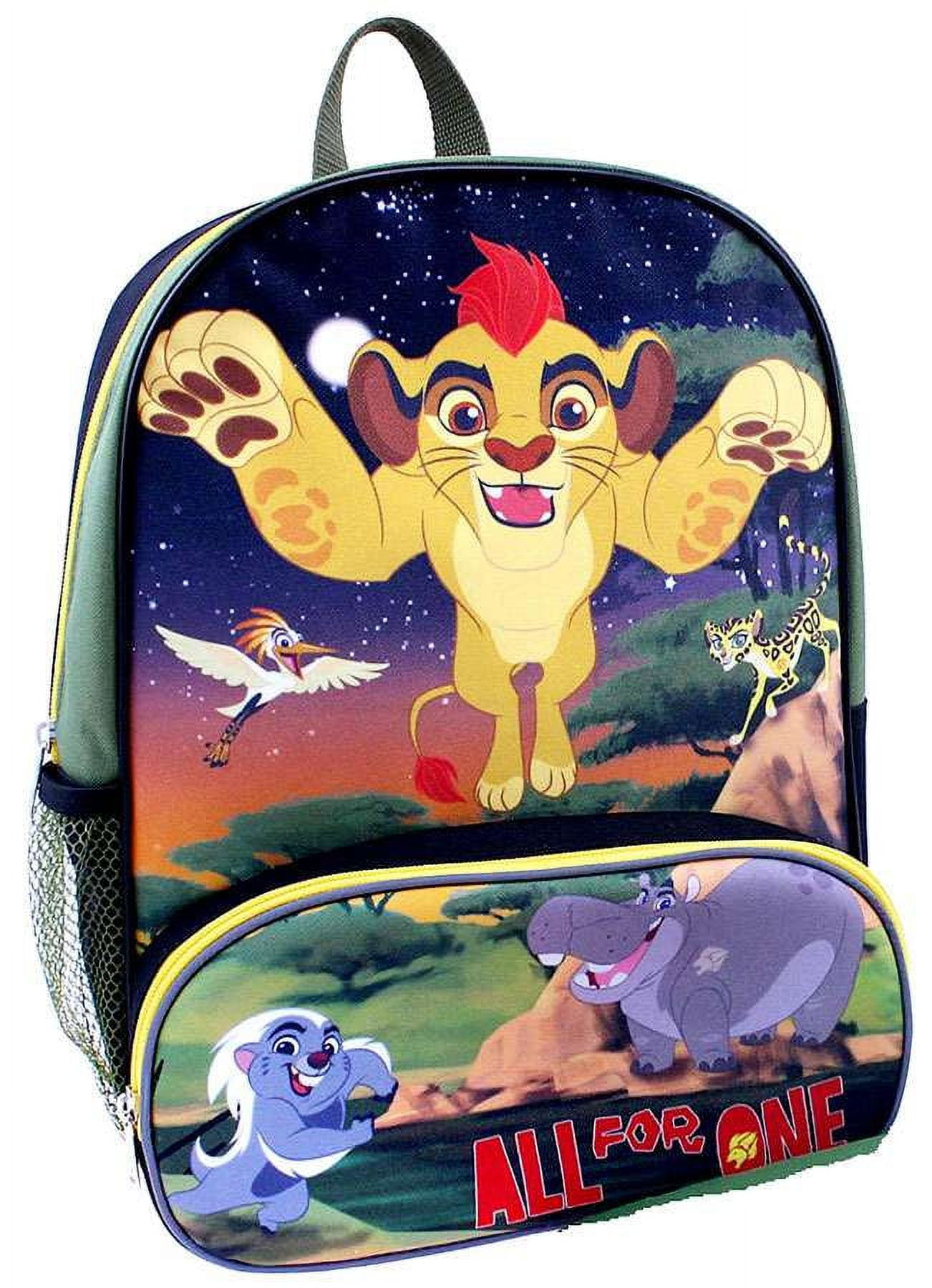 Disney The Lion Guard All For One Backpack with Hood