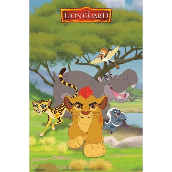 Disney The Lion Guard - Group Wall Poster, 22.375" x 34"