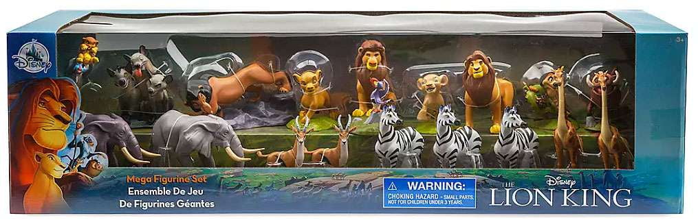 Disney The Lion King 18-Piece Deluxe PVC Mega Figurine Playset
