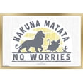 thumbnail image 1 of Disney The Lion King 1994 - No Worries Wall Poster, 22.375" x 34", Framed, 1 of 5