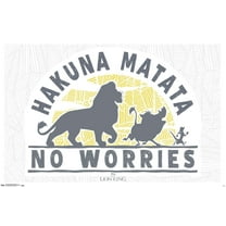 Disney The Lion King 1994 - No Worries Wall Poster, 22.375" x 34"