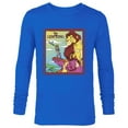 thumbnail image 1 of Disney The Lion King 30th Anniversary Family Retro Colors - Long Sleeve T-Shirt for Men - Customized-Navy, 1 of 5