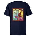 thumbnail image 1 of Disney The Lion King 30th Anniversary Family Retro Colors - Short Sleeve T-Shirt for Kids - Customized-Navy, 1 of 5