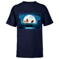 thumbnail image 1 of Disney The Lion King 30th Anniversary Hakuna Matata March - Short Sleeve T-Shirt for Kids - Customized-Navy, 1 of 5
