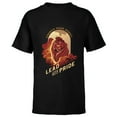 thumbnail image 1 of Disney The Lion King 30th Anniversary Mufasa Lead with Pride - Short Sleeve T-Shirt for Kids - Customized-Black, 1 of 5
