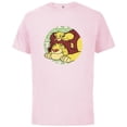thumbnail image 1 of Disney The Lion King 30th Anniversary Mufasa & Simba Retro - Short Sleeve Cotton T-Shirt for Adults - Customized-Soft Pink, 1 of 5