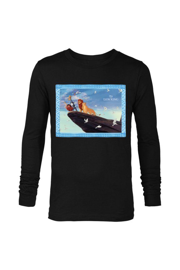 The Lion King 30th Anniversary Pride Rock Finale - Long Sleeve T-Shirt for Men - Customized-Black
