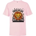 thumbnail image 1 of Disney The Lion King 30th Anniversary Simba Circle of Life - Short Sleeve T-Shirt for Kids - Customized-Soft Pink, 1 of 5