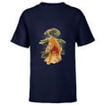 thumbnail image 1 of Disney The Lion King 30th Anniversary Simba Jungle Prowl - Short Sleeve T-Shirt for Kids - Customized-Navy, 1 of 5
