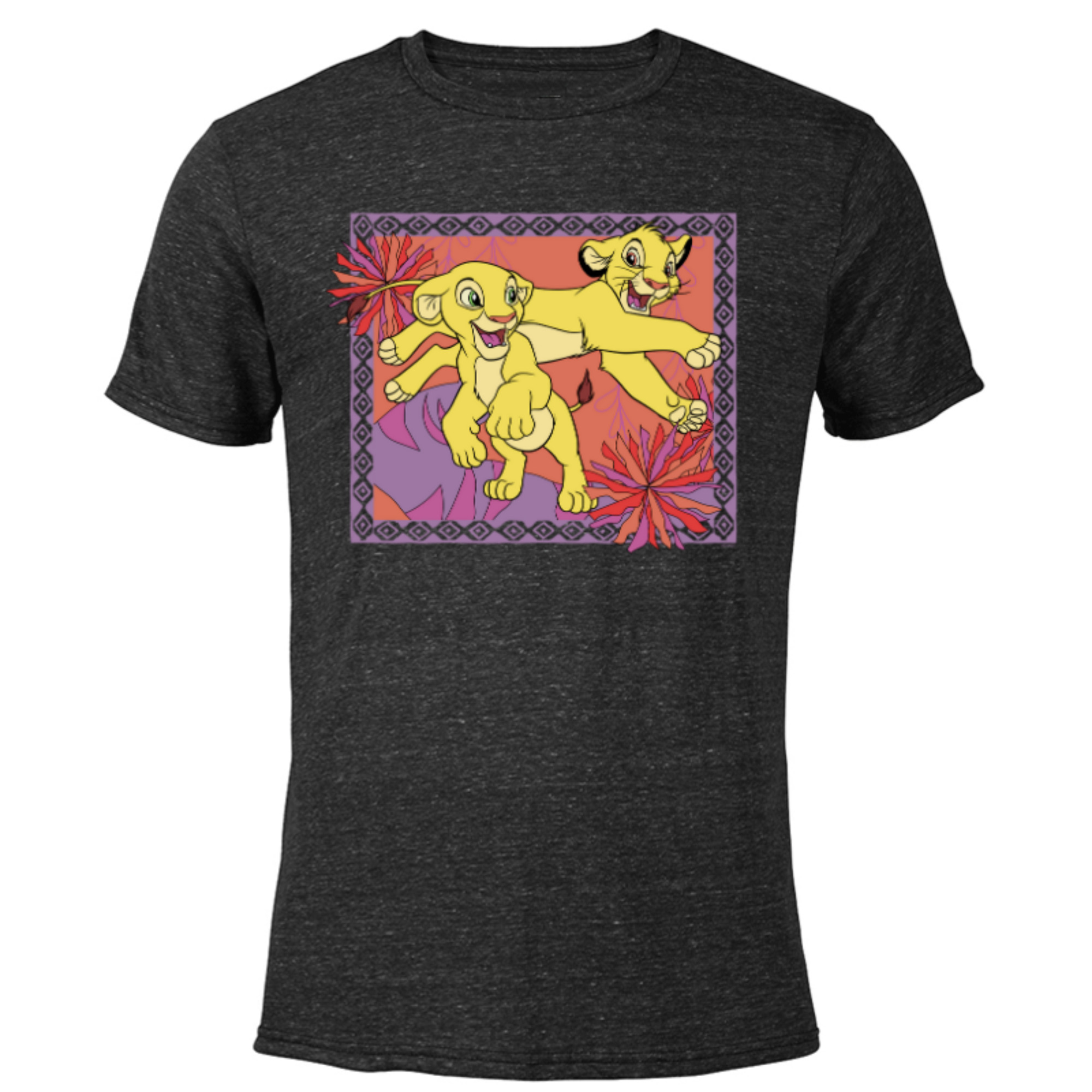 Disney The Lion King 30th Anniversary Simba & Nala Cubs - Short Sleeve ...