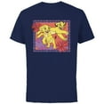 thumbnail image 1 of Disney The Lion King 30th Anniversary Simba & Nala Cubs - Short Sleeve Cotton T-Shirt for Adults - Customized-Navy, 1 of 5