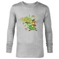 thumbnail image 1 of Disney The Lion King 30th Anniversary Timon Hula Chill Vibes - Long Sleeve T-Shirt for Men - Customized-Athletic Heather, 1 of 5