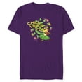 thumbnail image 1 of Disney The Lion King 30th Anniversary Timon Hula Chill Vibes - Short Sleeve Blended T-Shirt for Adults - Customized-Purple, 1 of 5
