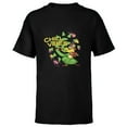 thumbnail image 1 of Disney The Lion King 30th Anniversary Timon Hula Chill Vibes - Short Sleeve T-Shirt for Kids - Customized-Black, 1 of 5