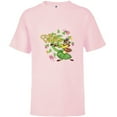 thumbnail image 1 of Disney The Lion King 30th Anniversary Timon Hula Chill Vibes - Short Sleeve T-Shirt for Kids - Customized-Soft Pink, 1 of 5