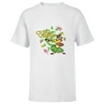 thumbnail image 1 of Disney The Lion King 30th Anniversary Timon Hula Chill Vibes - Short Sleeve T-Shirt for Kids - Customized-White, 1 of 5