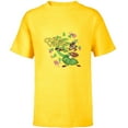 thumbnail image 1 of Disney The Lion King 30th Anniversary Timon Hula Chill Vibes - Short Sleeve T-Shirt for Kids - Customized-Yellow, 1 of 5