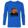 thumbnail image 1 of Disney The Lion King 30th Timon Pumbaa Worried ‘Bout Nothing - Long Sleeve T-Shirt for Men - Customized-Navy, 1 of 5