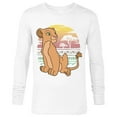 thumbnail image 1 of Disney The Lion King 90s Nala - Long Sleeve T-Shirt for Men -Customized-White, 1 of 5