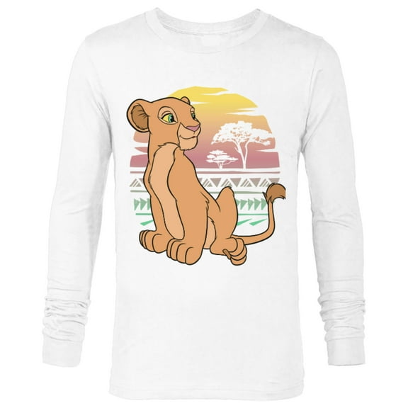 Disney The Lion King 90s Nala - Long Sleeve T-Shirt for Men -Customized-White