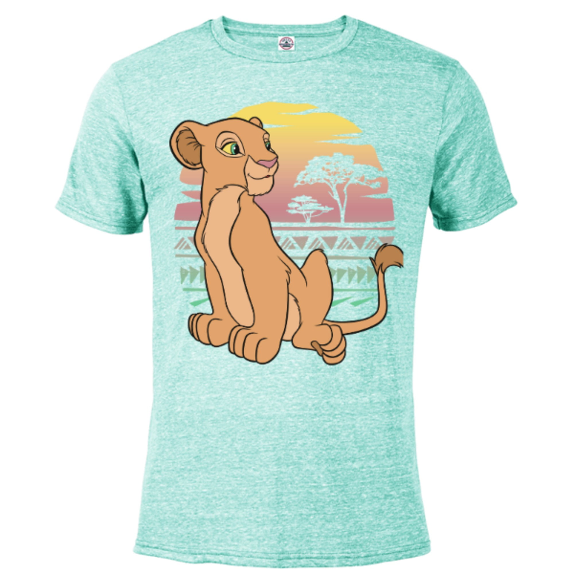 Disney The Lion King 90s Nala - Short Sleeve Blended T-Shirt for Adults ...