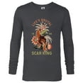 thumbnail image 1 of Disney The Lion King Anniversary ’94 Scar King Life’s Brutal - Long Sleeve T-Shirt for Men - Customized-Charcoal Heather, 1 of 5