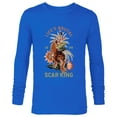 thumbnail image 1 of Disney The Lion King Anniversary ’94 Scar King Life’s Brutal - Long Sleeve T-Shirt for Men - Customized-Navy, 1 of 5