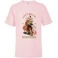thumbnail image 1 of Disney The Lion King Anniversary ’94 Scar King Life’s Brutal - Short Sleeve T-Shirt for Kids - Customized-Soft Pink, 1 of 5