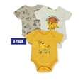 thumbnail image 1 of Disney The Lion King Baby Boys' 3-Pack Bodysuits Color: orange/multi Size: 3 - 6 months, 1 of 3