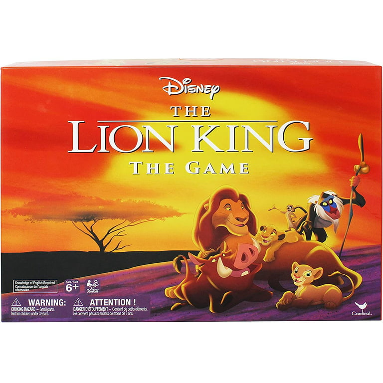 Disney The Lion King Board Game, for Families and Kids Ages 6 and Up 
