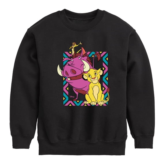 Disney - The Lion King Boys' Graphic Long Sleeve Fleece Sweatshirt