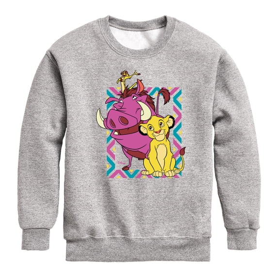 Disney - The Lion King Boys' Graphic Long Sleeve Fleece Sweatshirt
