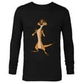 thumbnail image 1 of Disney The Lion King Confident Timon - Long Sleeve T-Shirt for Men -Customized-Black, 1 of 5