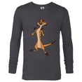 thumbnail image 1 of Disney The Lion King Confident Timon - Long Sleeve T-Shirt for Men -Customized-Charcoal Heather, 1 of 5
