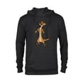 thumbnail image 1 of Disney The Lion King Confident Timon - Pullover Hoodie for Adults -Customized-Black, 1 of 5