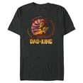 thumbnail image 1 of Disney The Lion King Dad is King Family Trip Father’s Day - Short Sleeve Blended T-Shirt for Adults - Customized-Dark Heather, 1 of 5