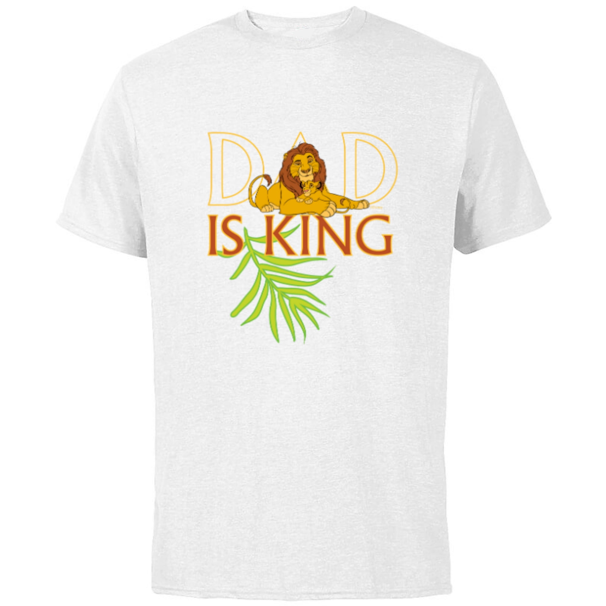 Disney The Lion King Dad is King Mufasa & Simba Father’s Day - Short ...