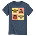 thumbnail image 1 of Disney - The Lion King - Faces Lion King  - Men's Short Sleeve Graphic T-Shirt, 1 of 4