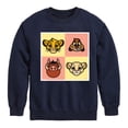 thumbnail image 1 of Disney - The Lion King - Faces Lion King - Toddler & Youth Crewneck Fleece Sweatshirt, 1 of 4