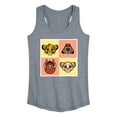 thumbnail image 1 of Disney - The Lion King - Faces Lion King - Women's Racerback Tank Top, 1 of 4