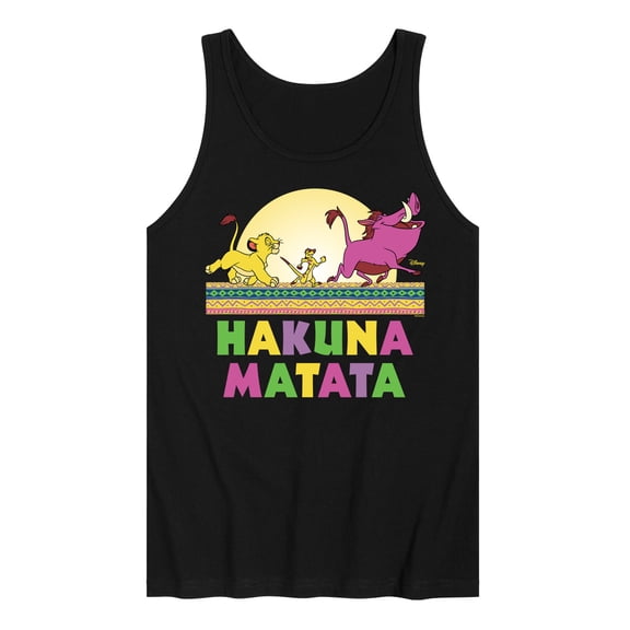 Disney - The Lion King - Hakuna Matata Scene - Men's Jersey Tank Top