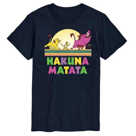Disney - The Lion King - Hakuna Matata Scene - Men's Short Sleeve Graphic T-Shirt