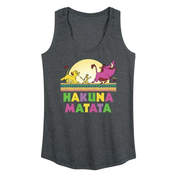 Disney - The Lion King - Hakuna Matata Scene - Women's Racerback Tank Top