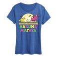 thumbnail image 1 of Disney - The Lion King - Hakuna Matata Scene - Women's Short Sleeve Graphic T-Shirt, 1 of 4