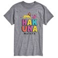 thumbnail image 1 of Disney - The Lion King - Hakuna Matata Stacked - Men's Short Sleeve Graphic T-Shirt, 1 of 4