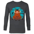 thumbnail image 1 of Disney The Lion King Happy Pumbaa - Long Sleeve T-Shirt for Men -Customized-Charcoal Heather, 1 of 5