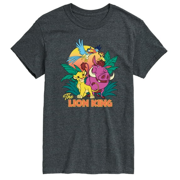 Disney - The Lion King - Lion King Group - Men's Short Sleeve Graphic T-Shirt